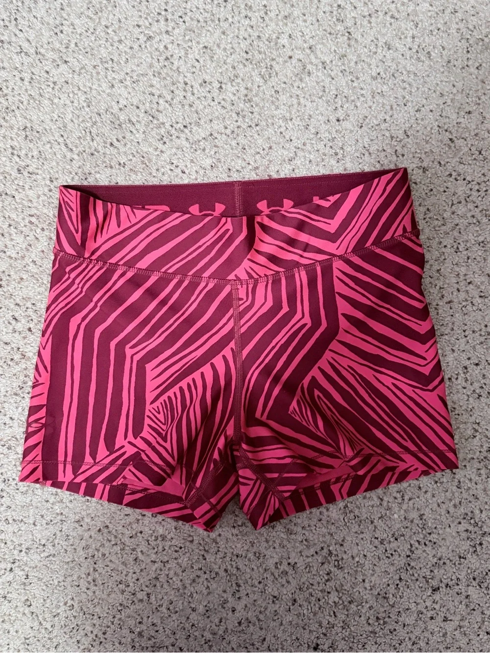 Under Armour Maroon & Pink Matching Set